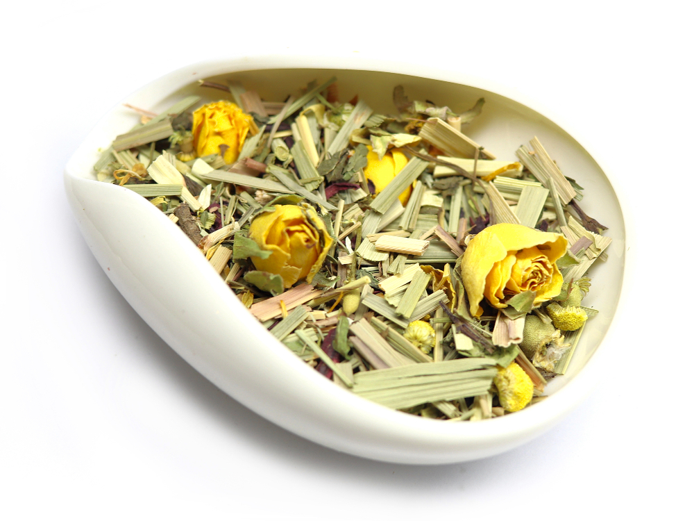Травяной чай. Вкусная трава. Алтайский чай из желтых цветов.